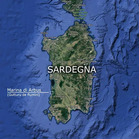 Sul Mare Con Magnifico Panorama Arbus